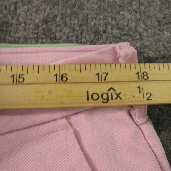 Mens Izod Chino Pants Mens 34x30 Pink Green Pastel Straight Leg Lot of 2 Summer - Picture 9 of 13
